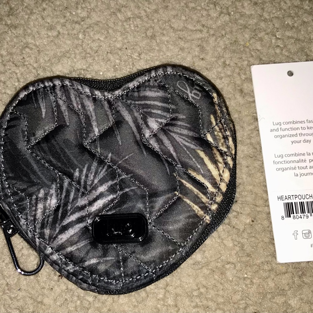 Lug Tropical Fog Heart Pouch